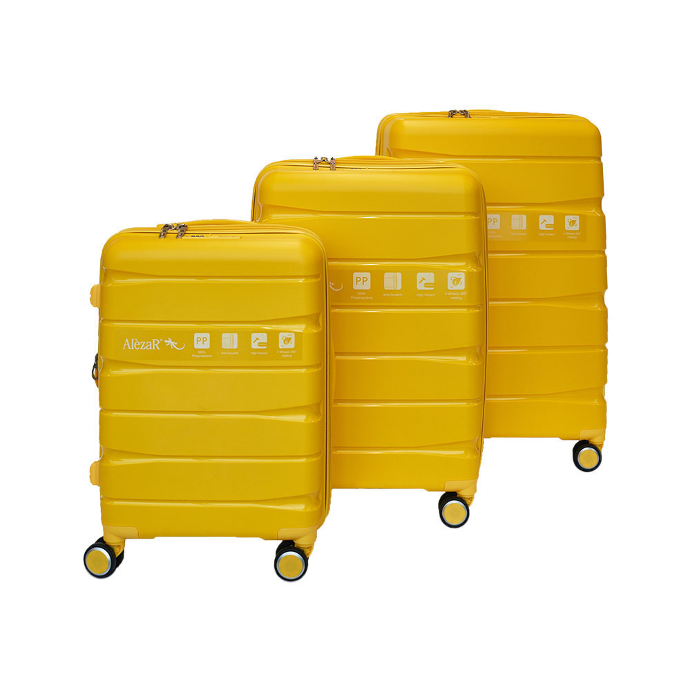 ALEZAR LUX Travel Bag Yellow (20